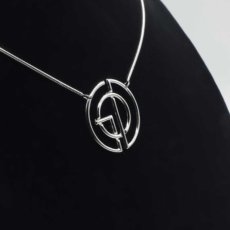 GoDLogo necklace silver